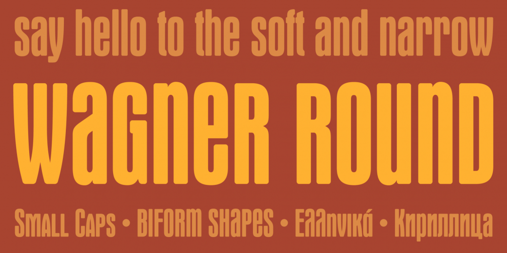 Font Wagner Round